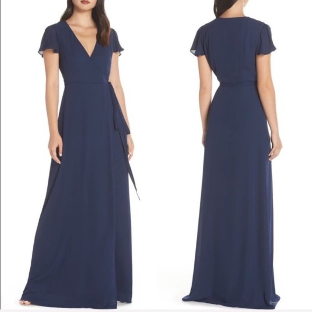 Show me your Mumu Noelle Wrap Maxi Dress